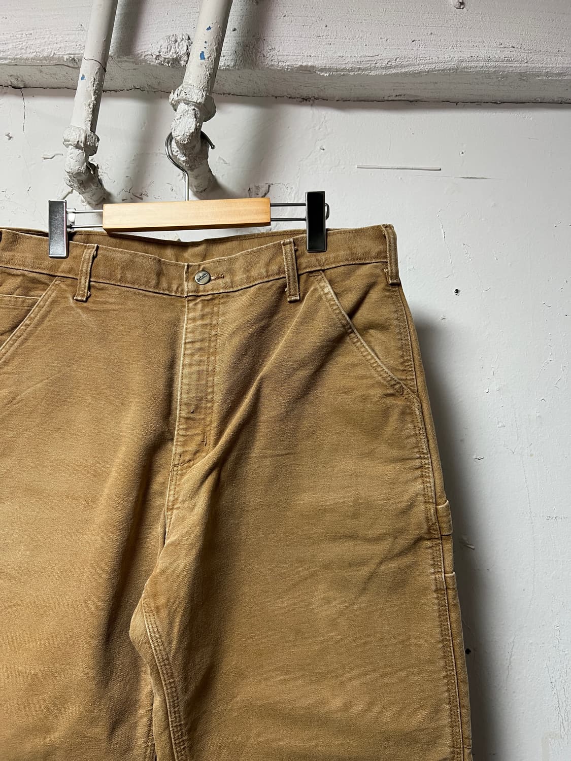 칼하트 체크 라이닝 카펜터 팬츠 상품이미지3