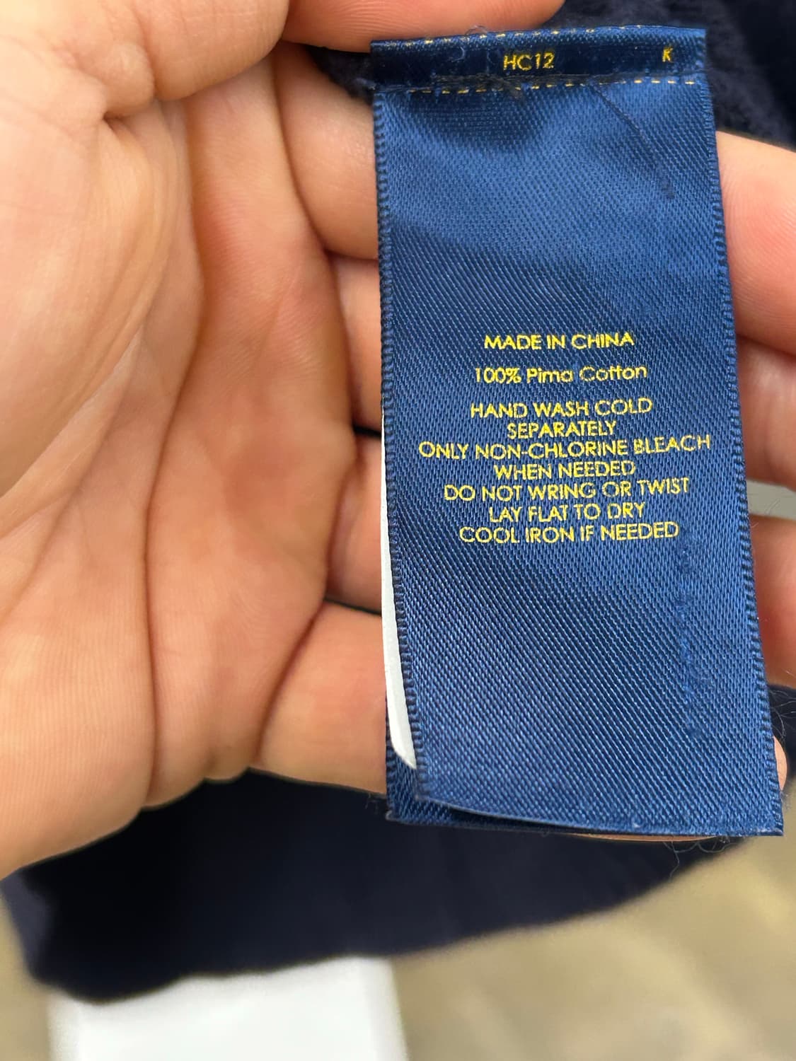 polo 폴로 랄프로렌 네이비 가디건 XL 상품이미지5