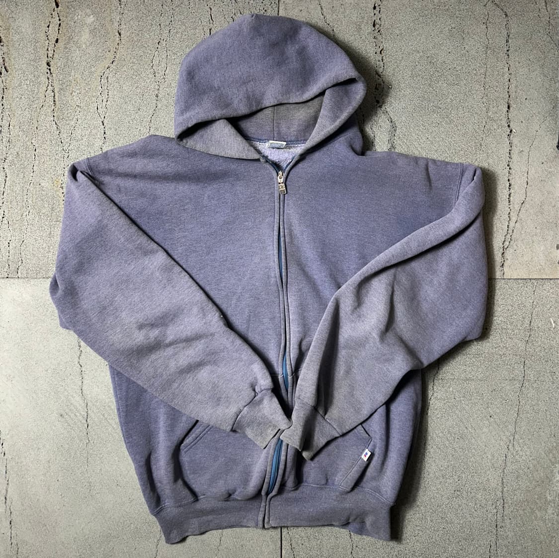 USA 90년대 추정 러셀 애슬레틱 후드집업 판매 상품이미지2