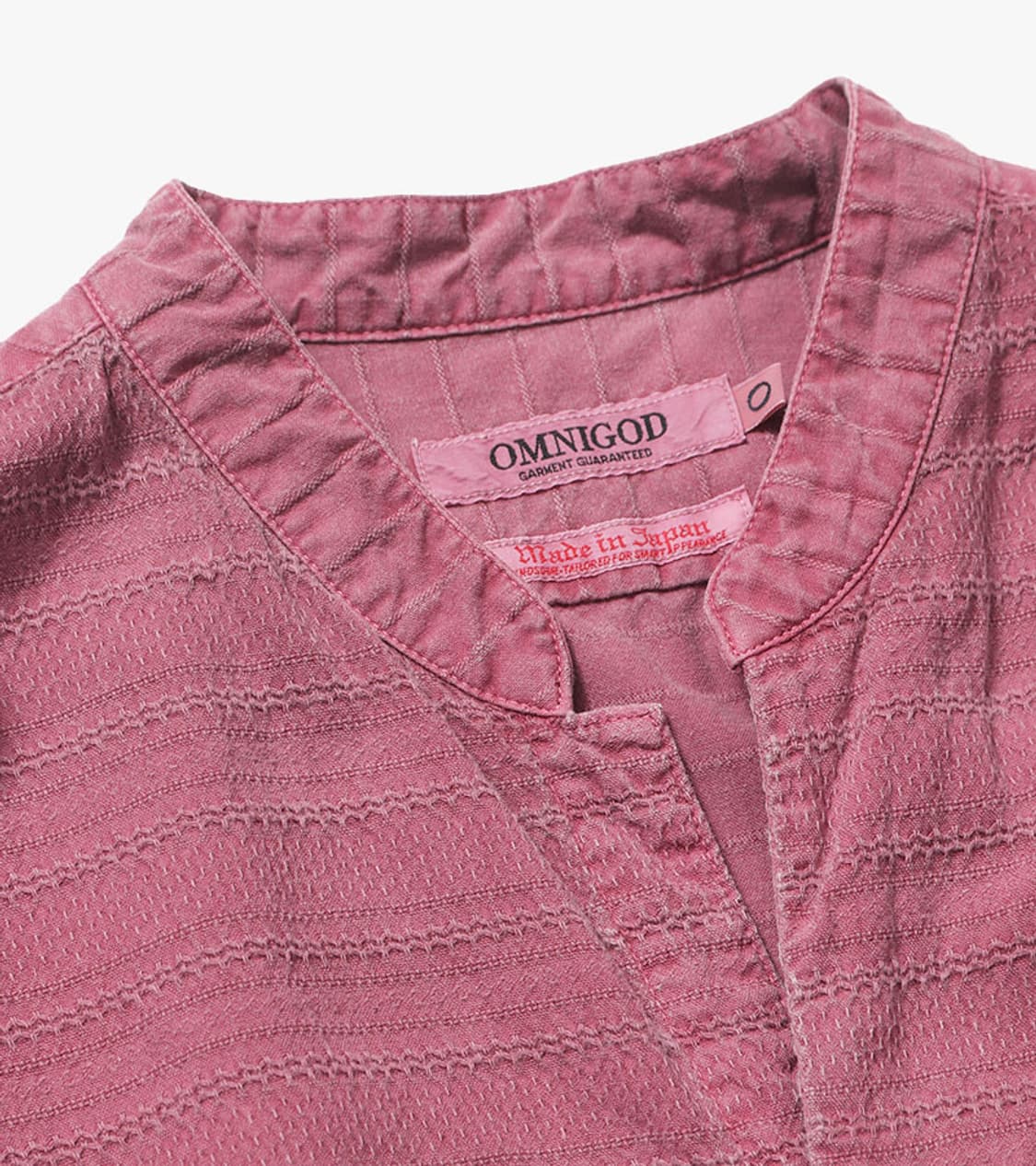 OMNIGOD - PIGMENT JACQUARD ORIENT SHIRT 상품이미지6