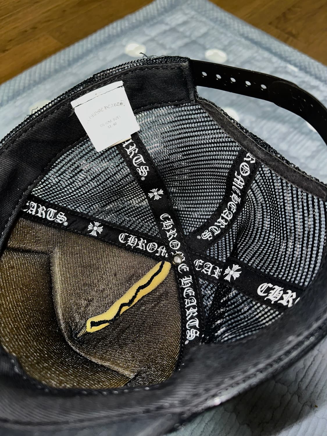 크롬하츠 메쉬캡 블랙 정품 상품이미지3