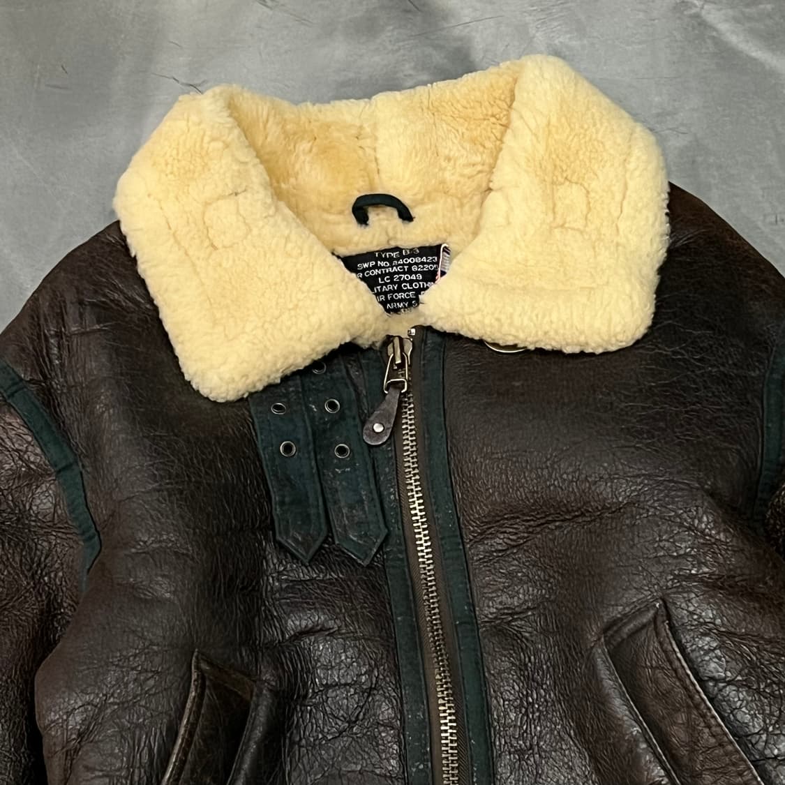  B3 카우레더 무스탕 자켓 y14445 상품이미지3