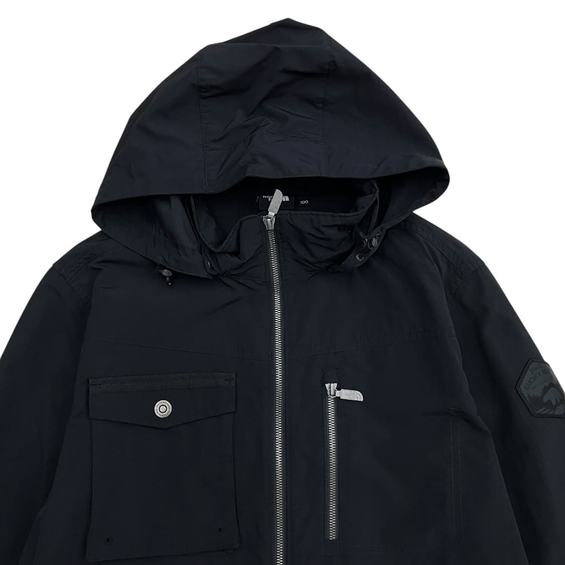 노스페이스 블랙 바람막이 100 상품이미지4