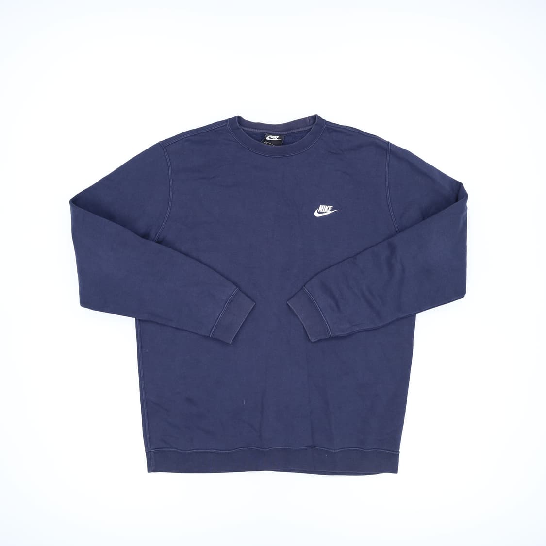 [XL] 나이키 스몰로고 네이비 맨투맨 티셔츠 0119H1 상품이미지1