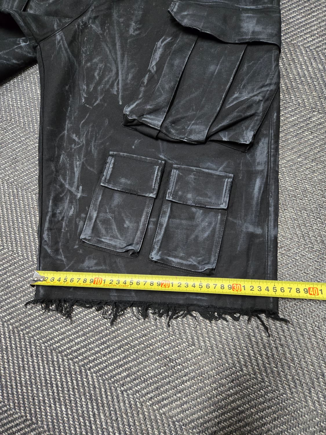 노쿨러스 디스트레스 워싱 카고 쇼츠 팬츠 2 상품이미지8