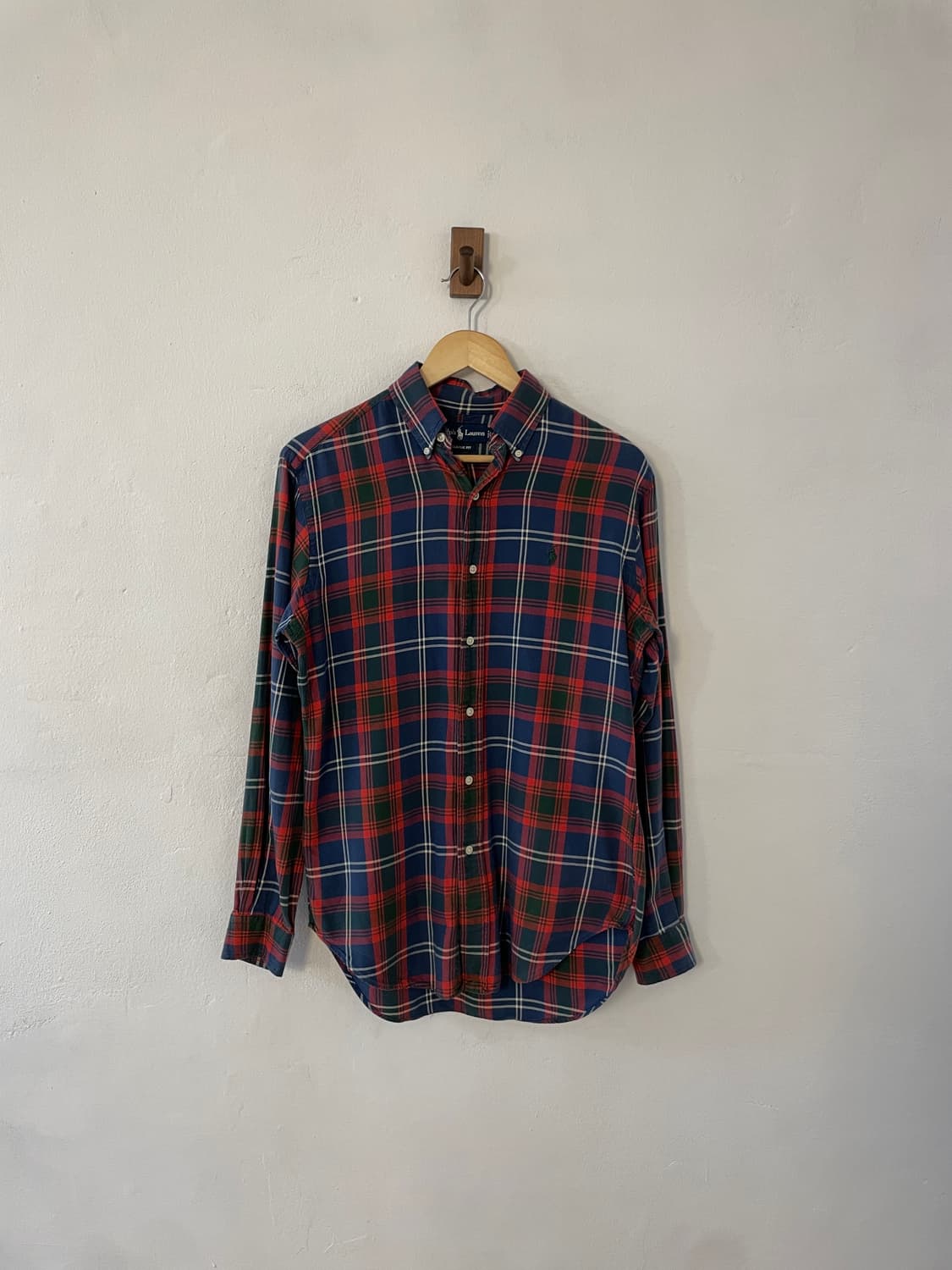 폴로 클래식핏 체크 셔츠  상품이미지1