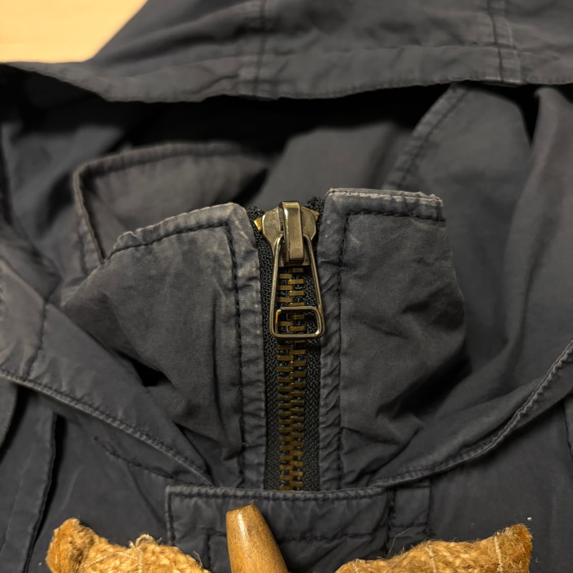 폴로 빈티지 토글버튼 후드 롱 떡볶이 자켓 상품이미지6