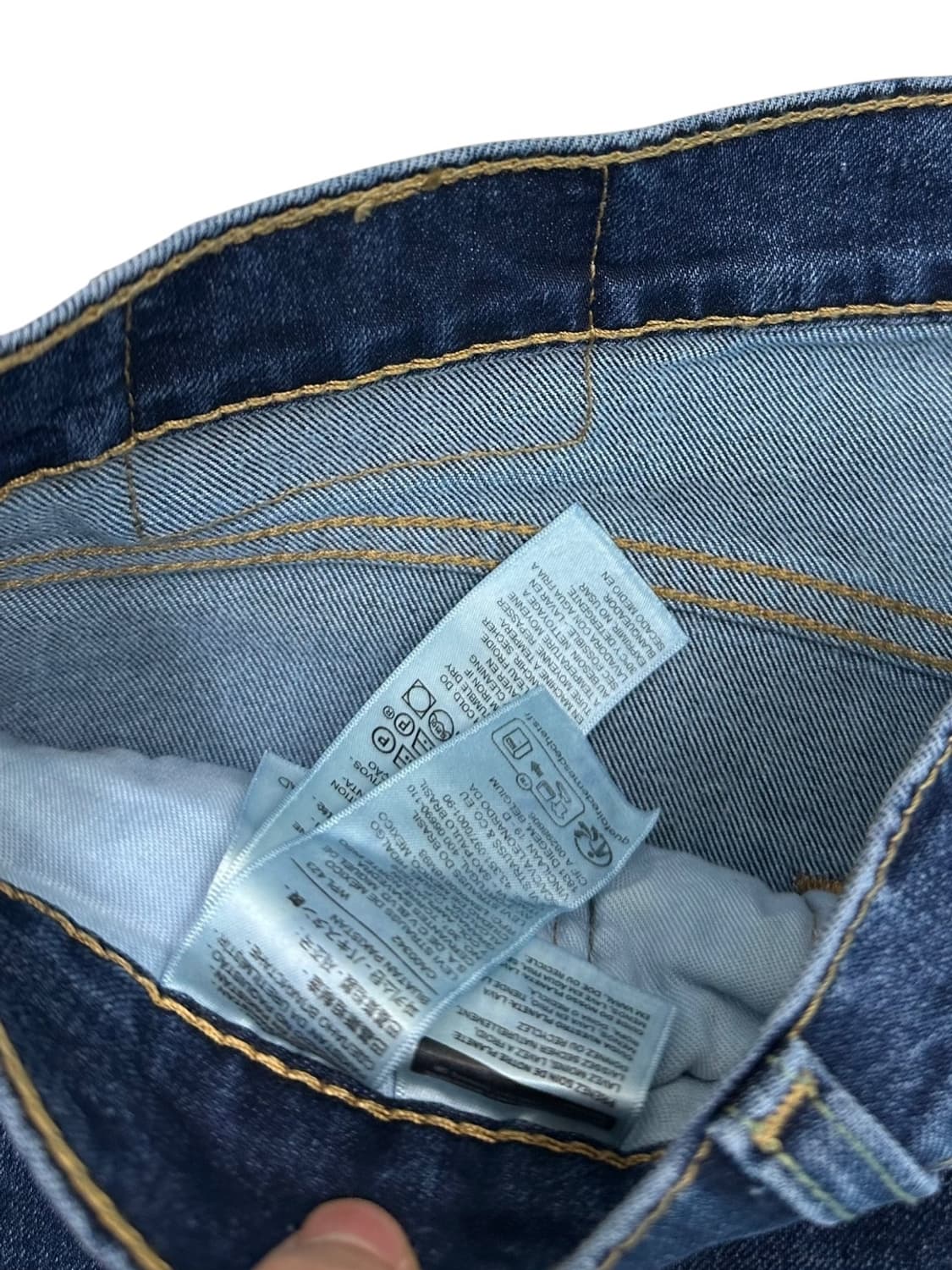 리바이스 502 프리미엄 웜진 기모청바지 (34) 상품이미지5