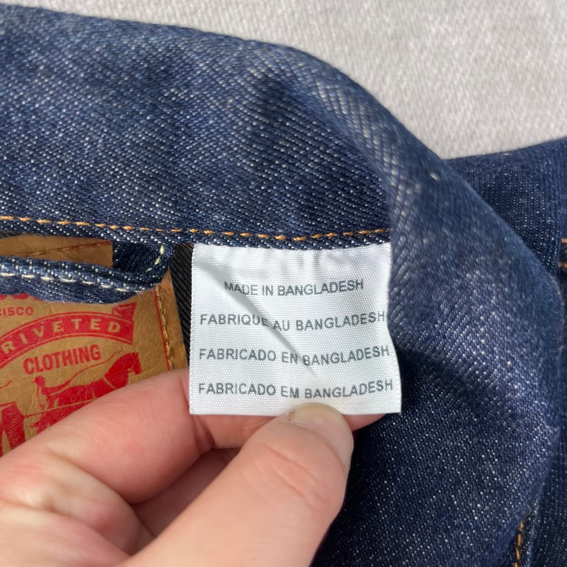 95 리바이스 오리지널 데님 트러커 자켓 상품이미지4