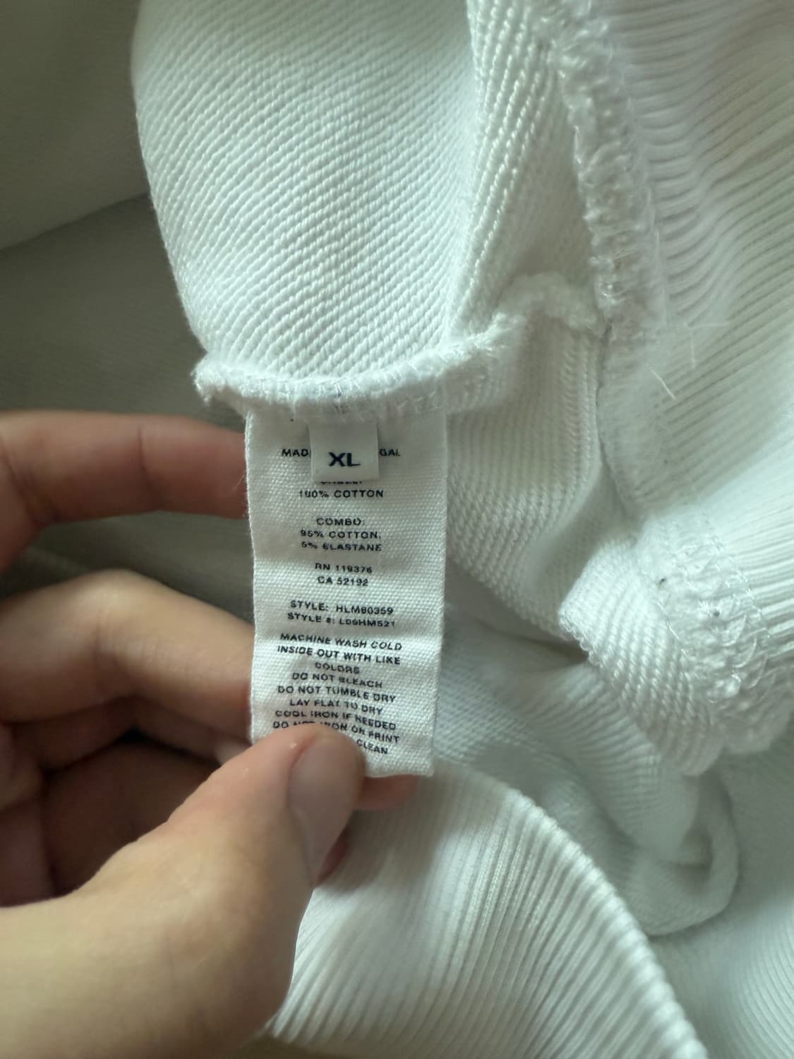 HELMUT LANG 후드 XL 상품이미지3