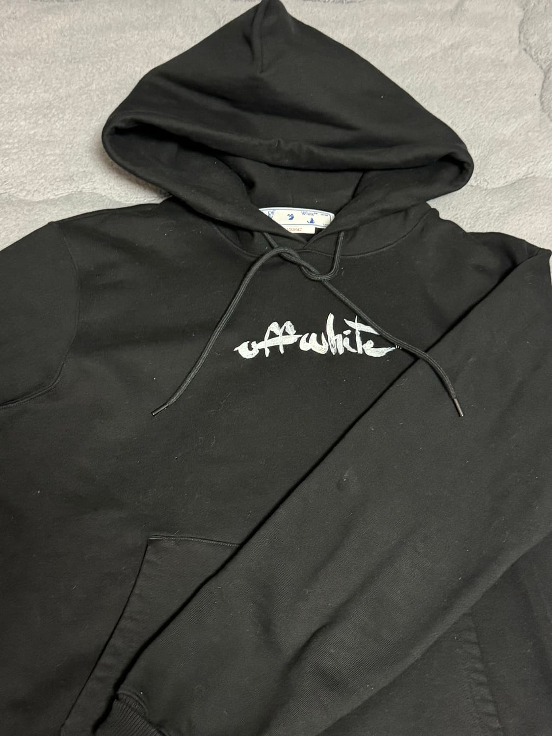 오프화이트 후드티 상품이미지1