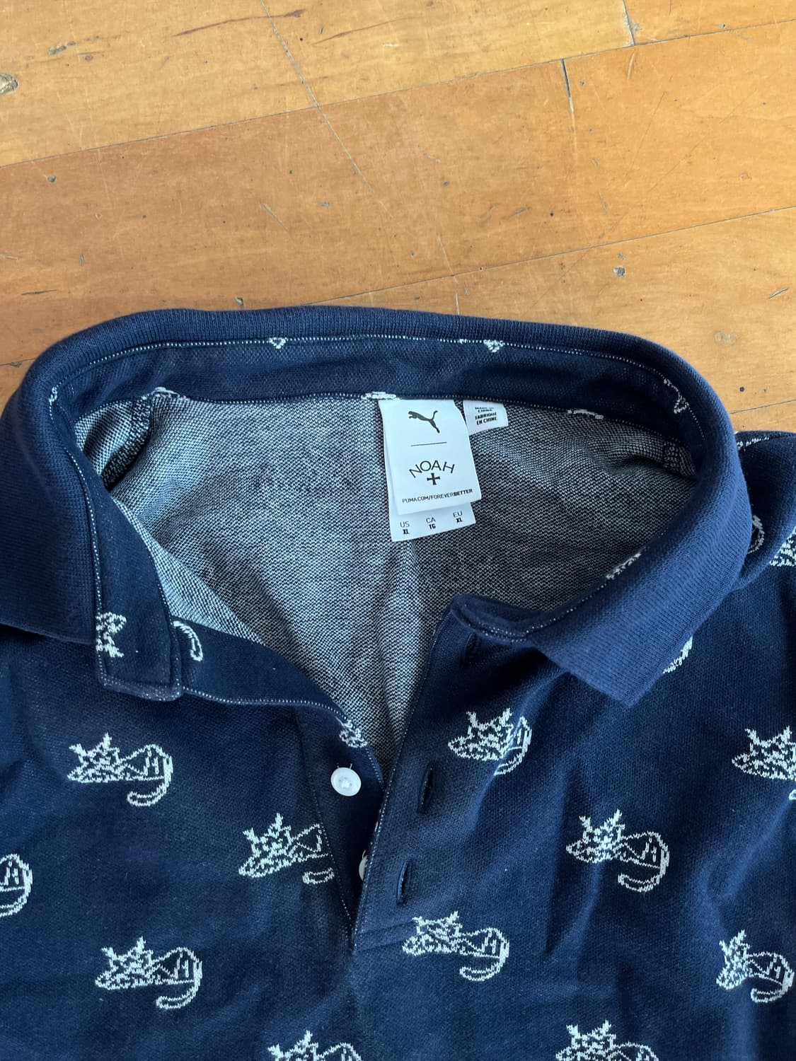 Noah puma polo shirt  XL 상품이미지2