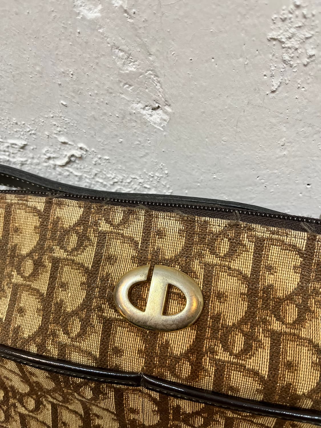 빈티지 올드 크리스찬 디올 오블리크 숄더백 상품이미지2