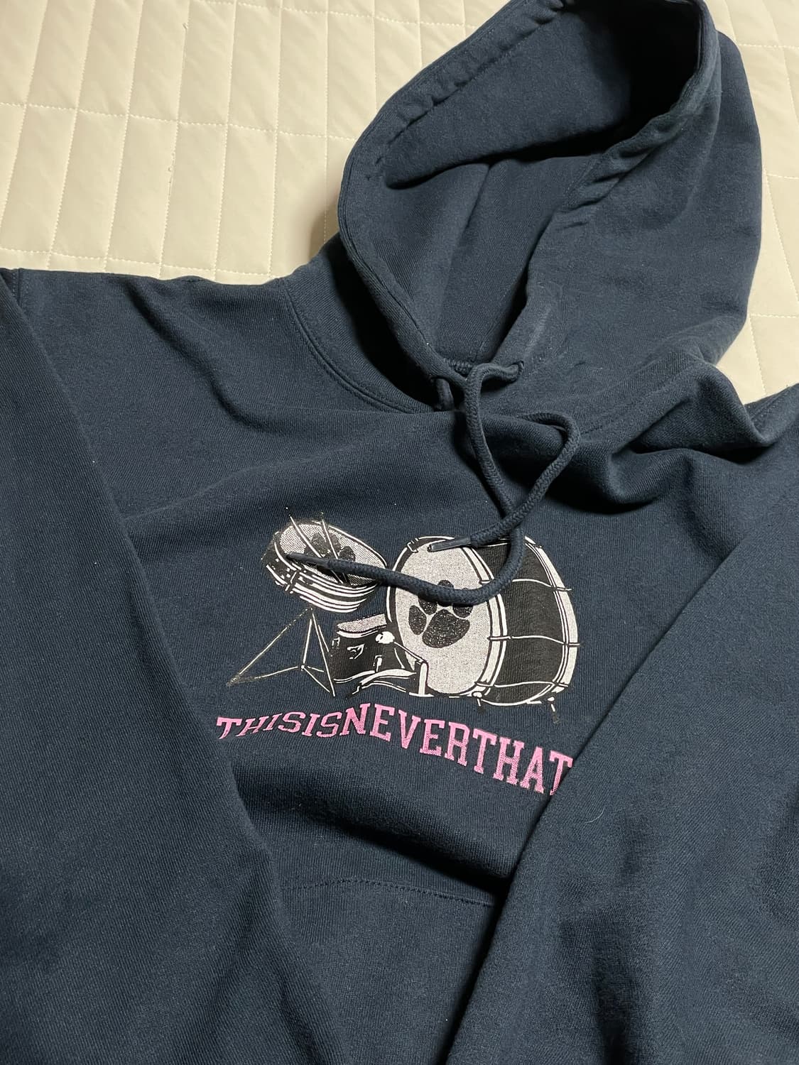 디스이즈네버댓 후드티 네이비 상품이미지1