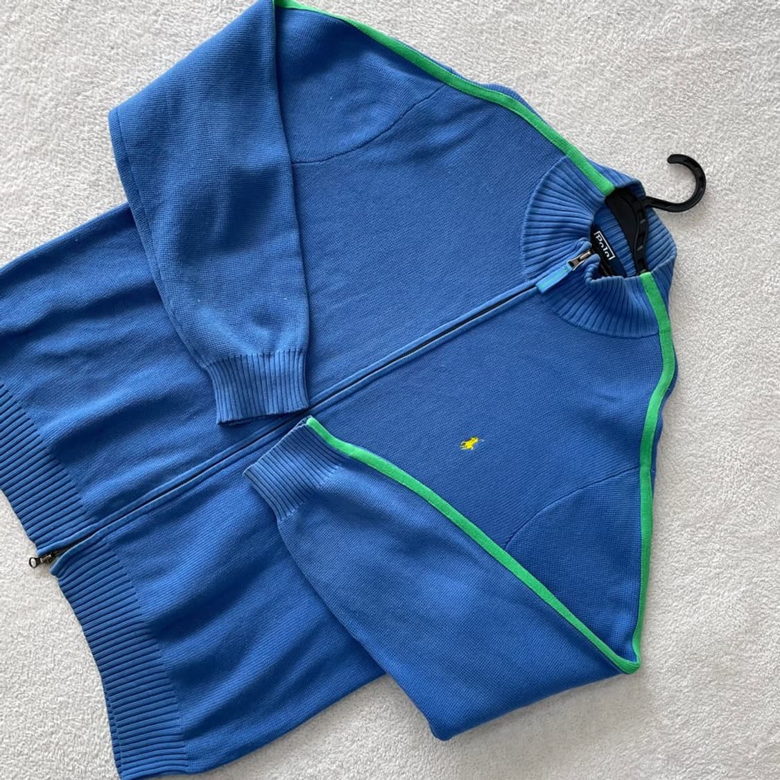 XXL 폴로 니트집업 자켓 상품이미지3