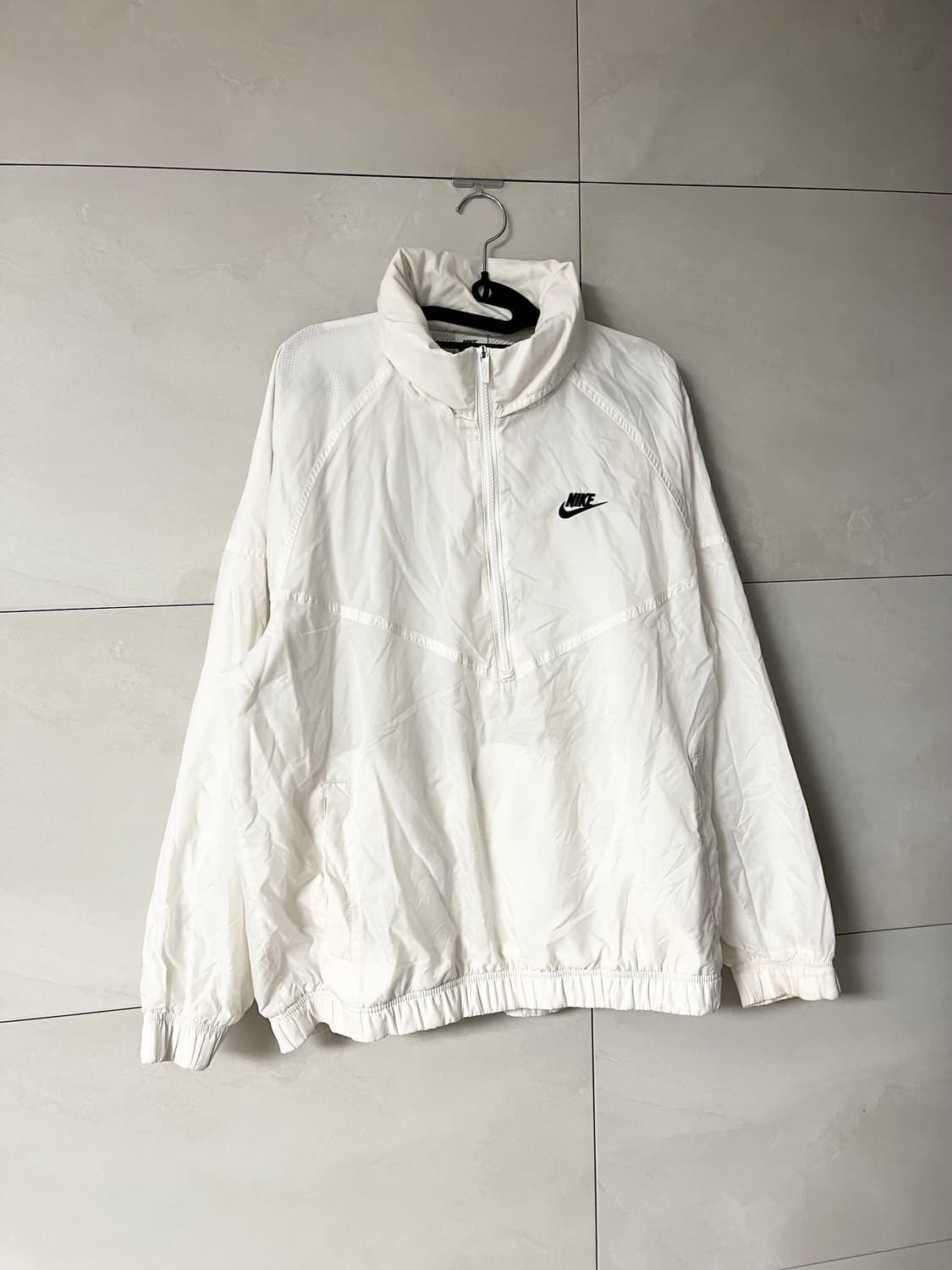 나이키 윈드러너 언라인드 아노락 바람막이 화이트 [L] 상품이미지2