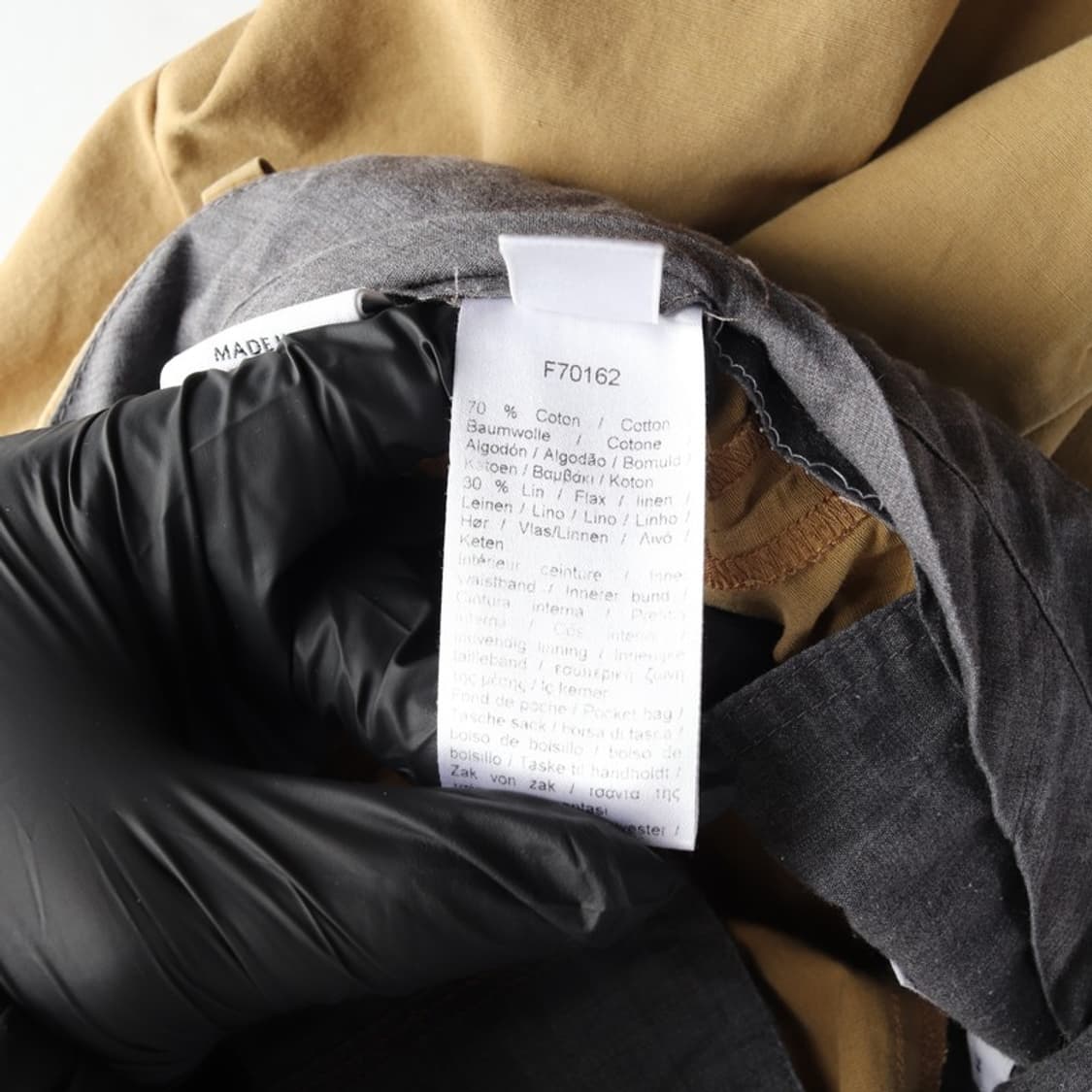 라코스테 여성 핀턱 린넨 블렌드 쇼츠 34 상품이미지6