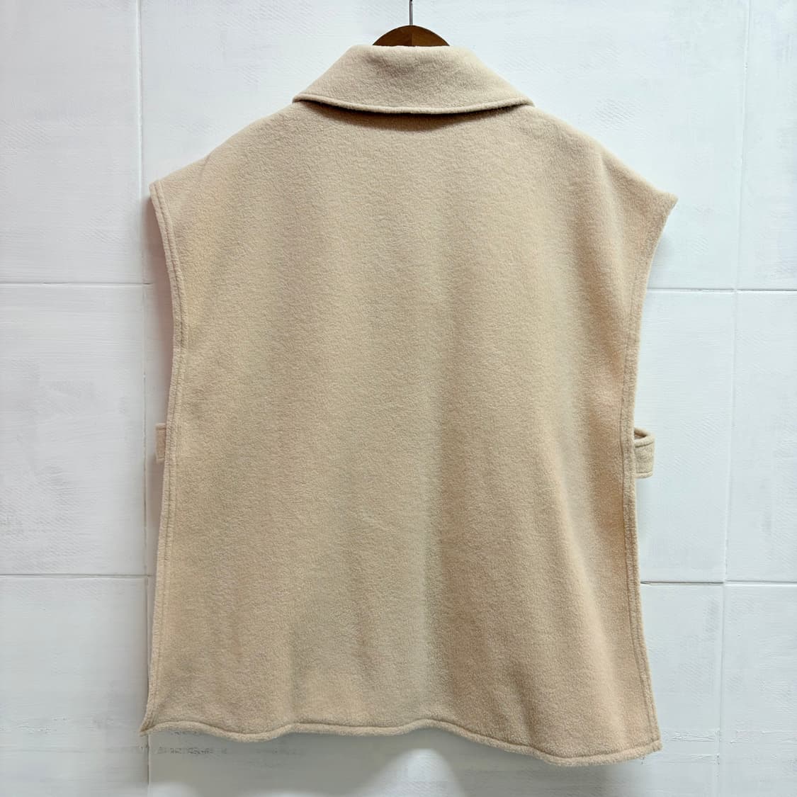 LIVETION 플리스 모리 자수 베스트 (새상품) 상품이미지5