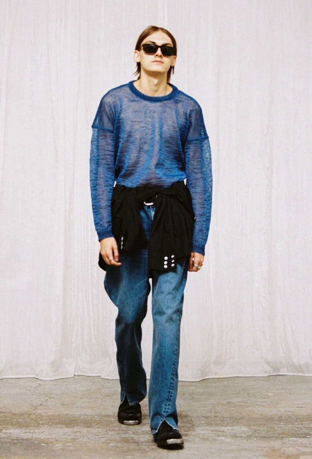 아워레가시 팝오버 (electric blue 42사이즈) 상품이미지1