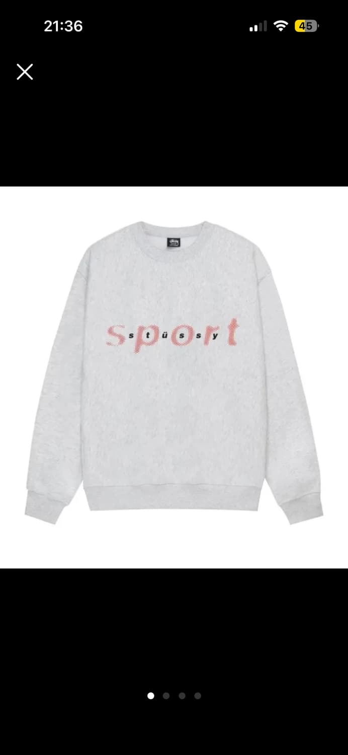 [XL] [새상품] 스투시 sports 맨투맨 상품이미지1