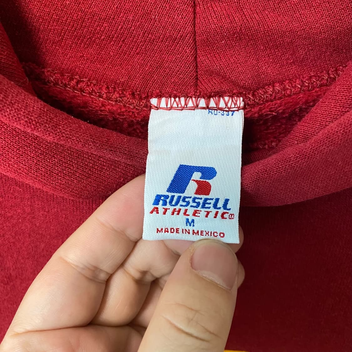 (M)빈티지 러셀 USC 스웨트 후드티셔츠 상품이미지3
