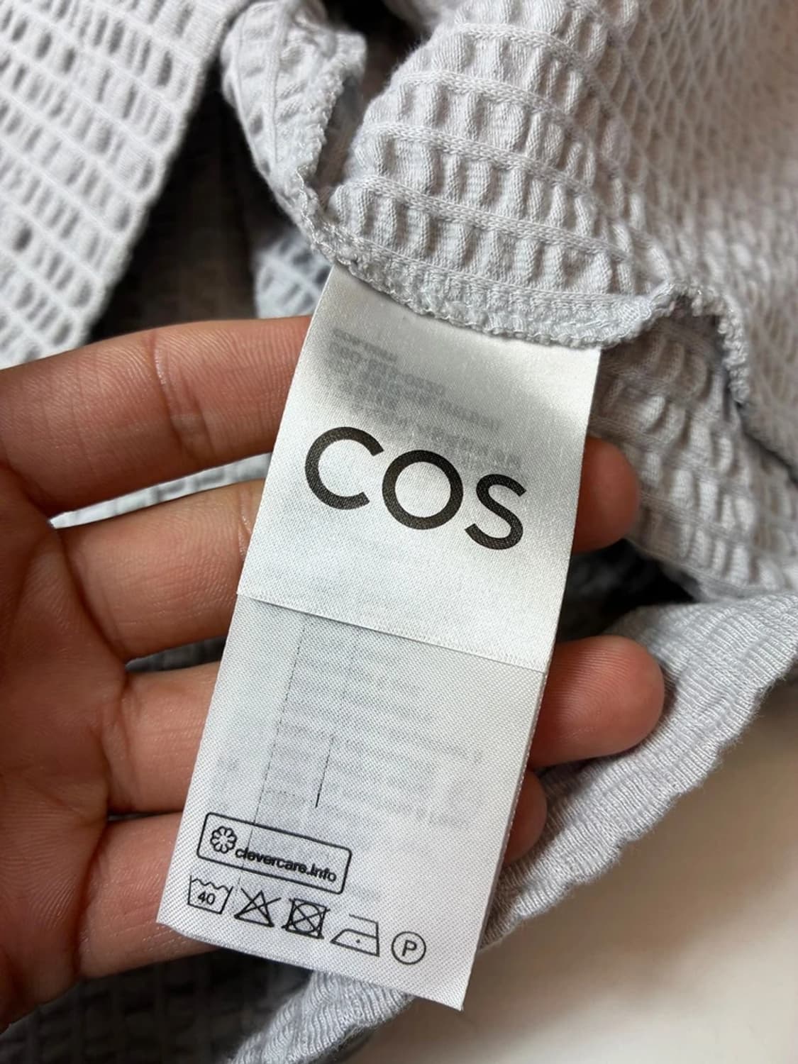 코스 COS 릴렉스트 시어서커 집 셔츠 PN9176 상품이미지6