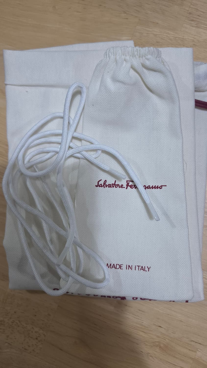 페레가모 간치니 가죽스니커즈(새상품) 상품이미지6