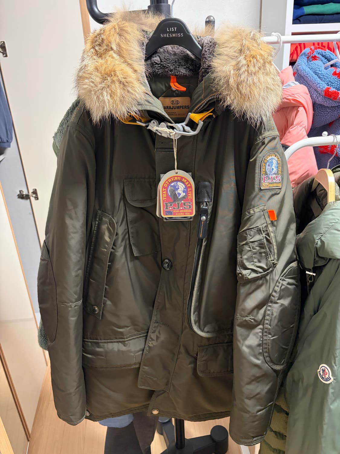 파라점퍼스 코디악 카키 L 구성품 풀 (국내 코스트코 구매 파정) 상품이미지1