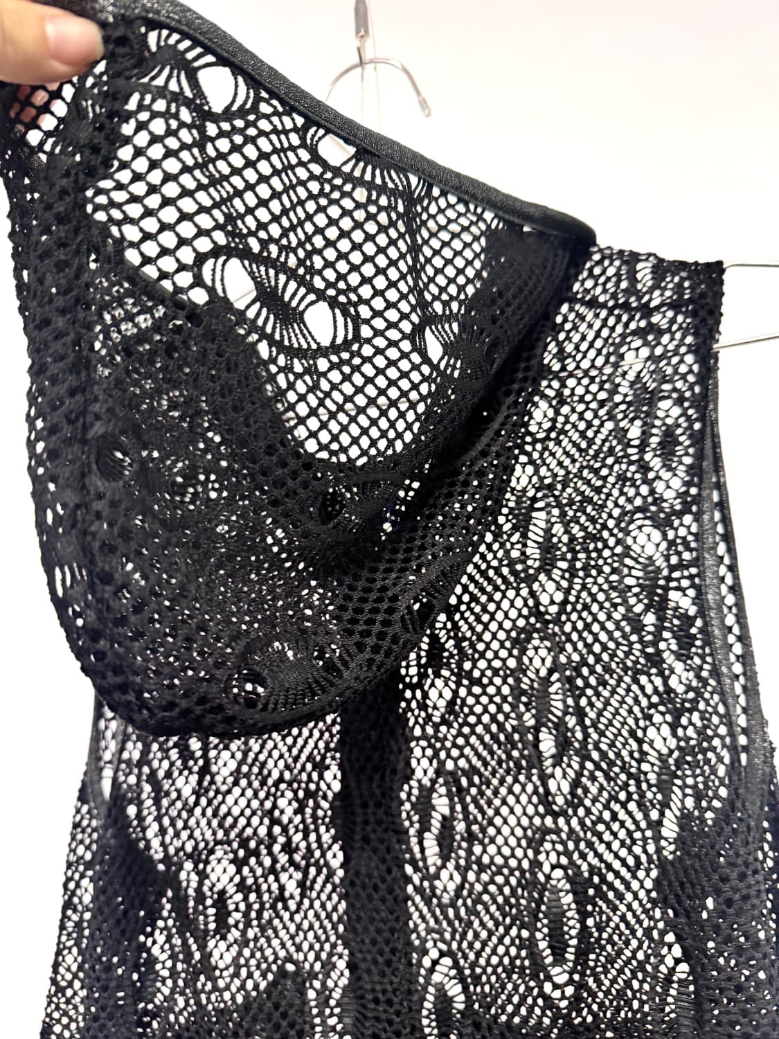 japanese vintage mesh net hooded zip-up 상품이미지5