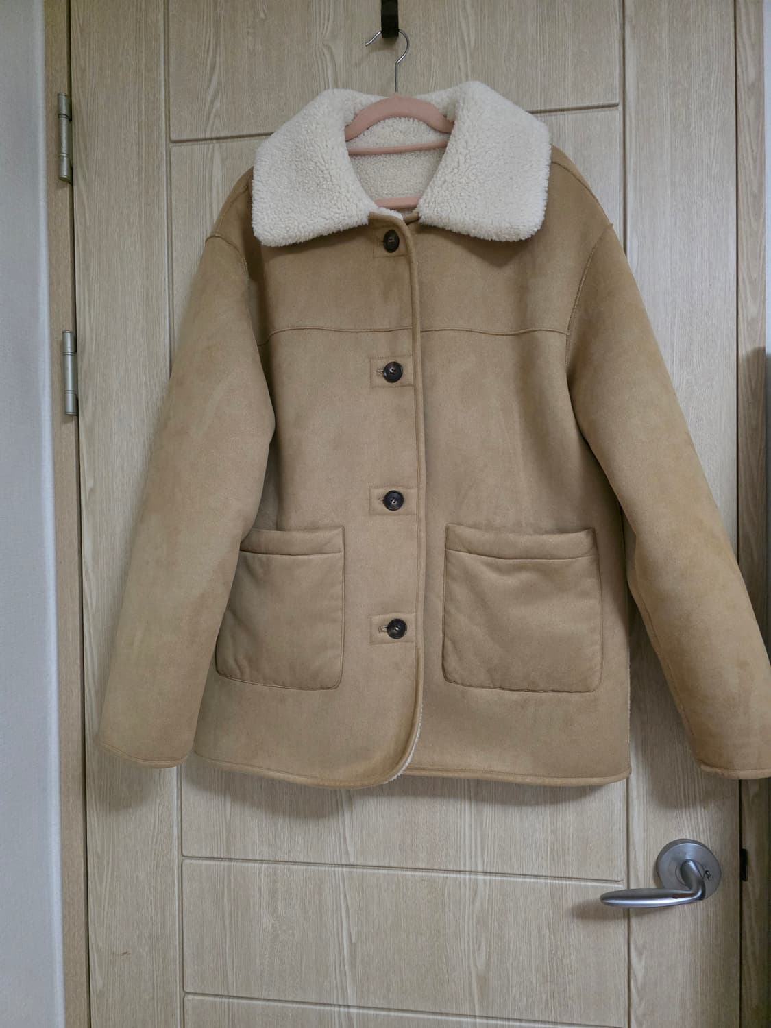 마인드브릿지 리버서블 무스탕 상품이미지4