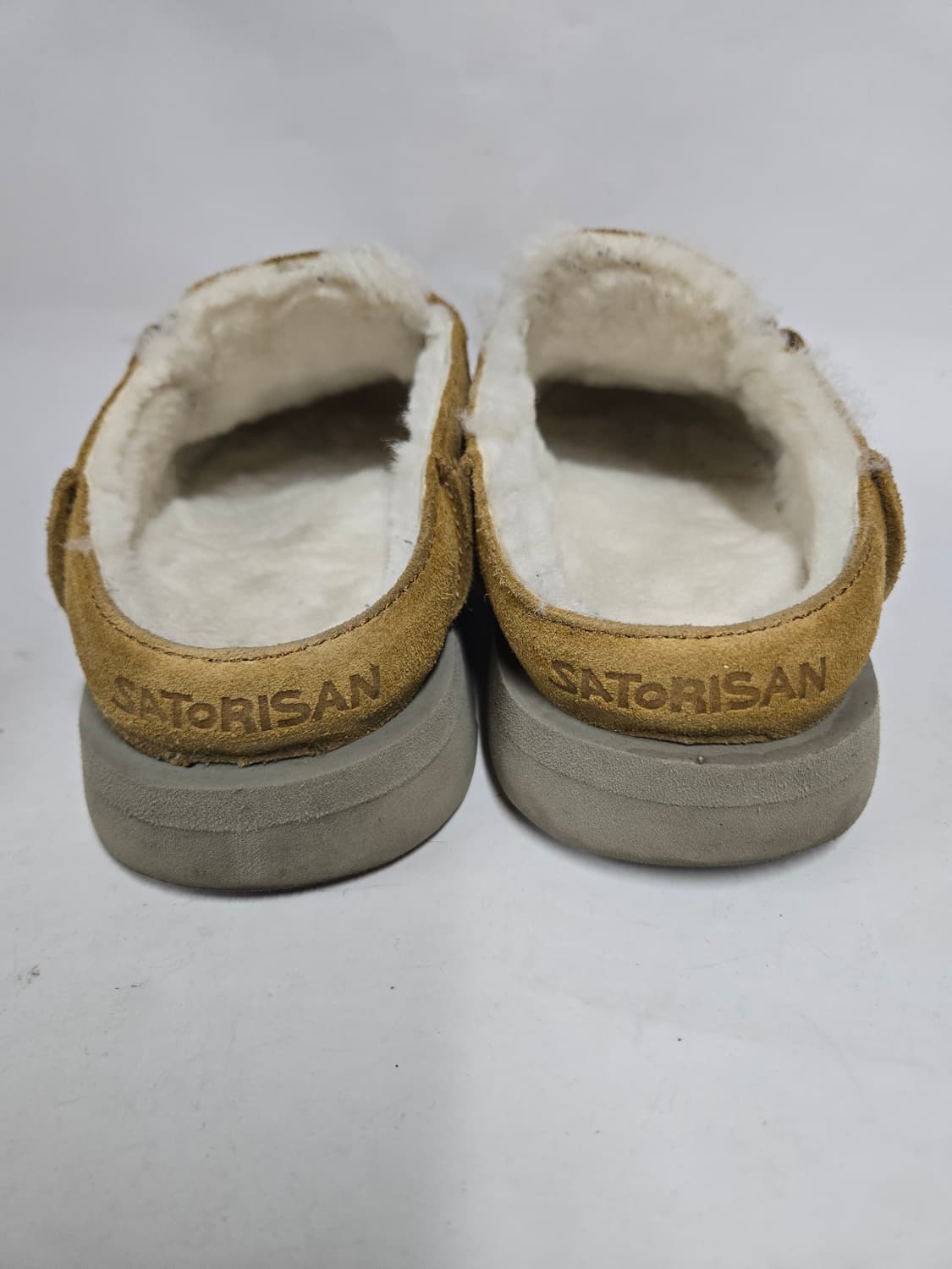 사토리산 스웨이드 털 안감 슬리퍼 230~235 상품이미지4