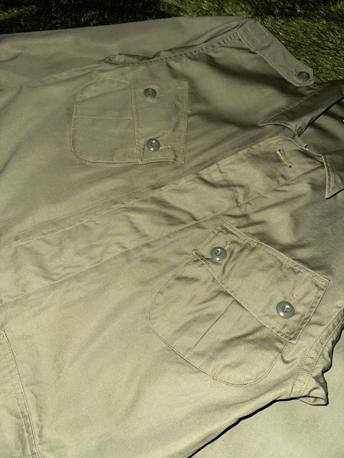 [L] Buzz Rickson’s 버즈릭슨 정글 퍼티그 자켓 올리브 상품이미지5