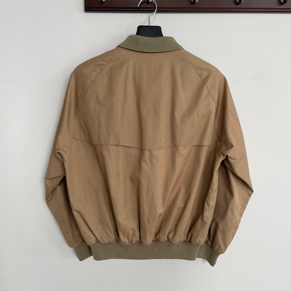 버버리 베이지 안감 체크 블루종 G-9 스타일 상품이미지3