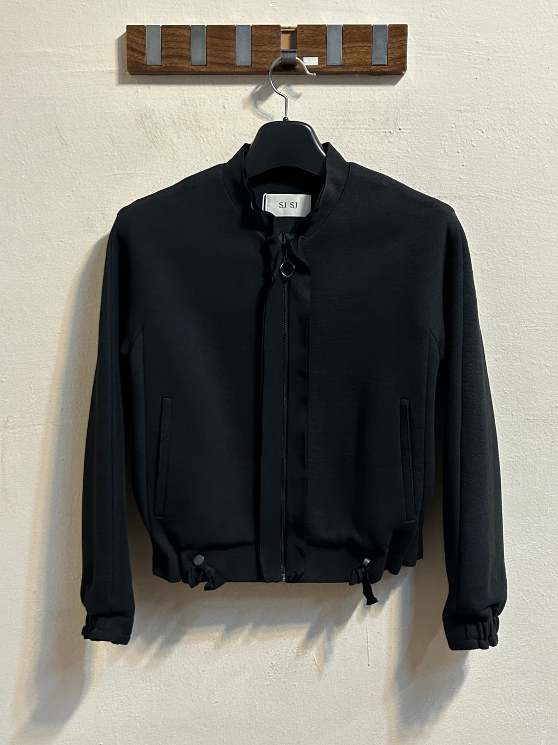 SJSJ 스트링 봄버 블루종 상품이미지1