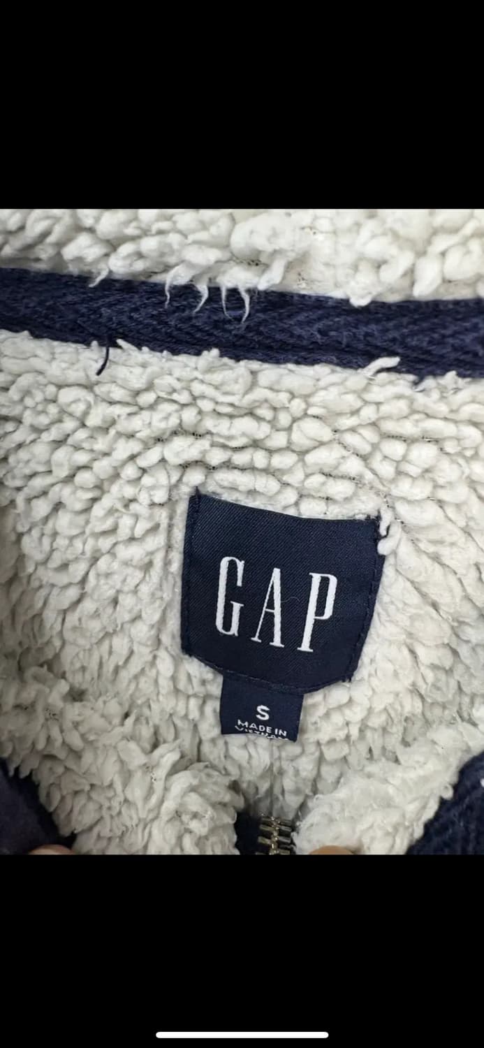 갭 로고 셰르파 후드집업 H1958 상품이미지5