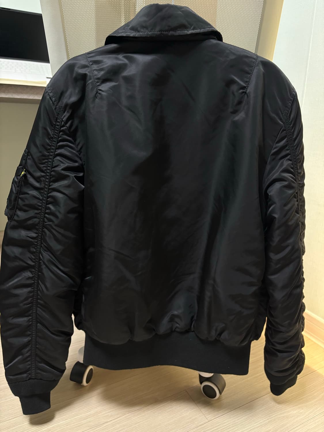 알파인더스트리 플라이트 MA-1 항공점퍼 슬림핏 마원 s 상품이미지2