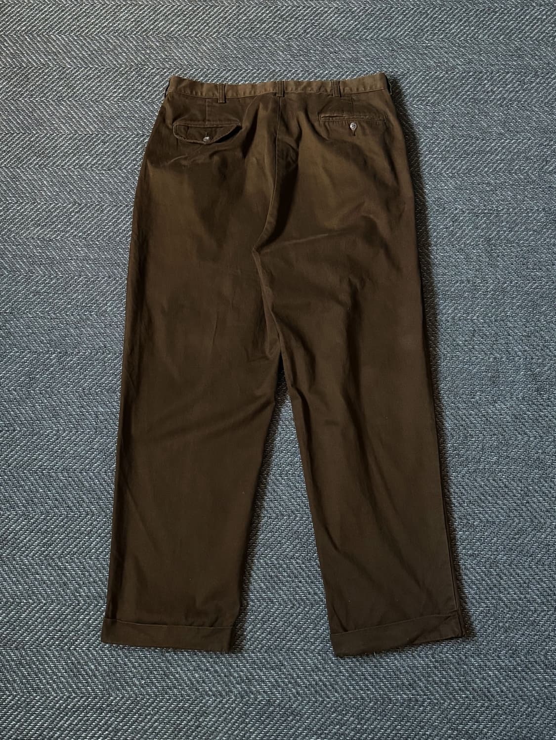 (36) 90s 폴로 랄프로렌 HAMMOND 더블 플리츠 치노팬츠 상품이미지7