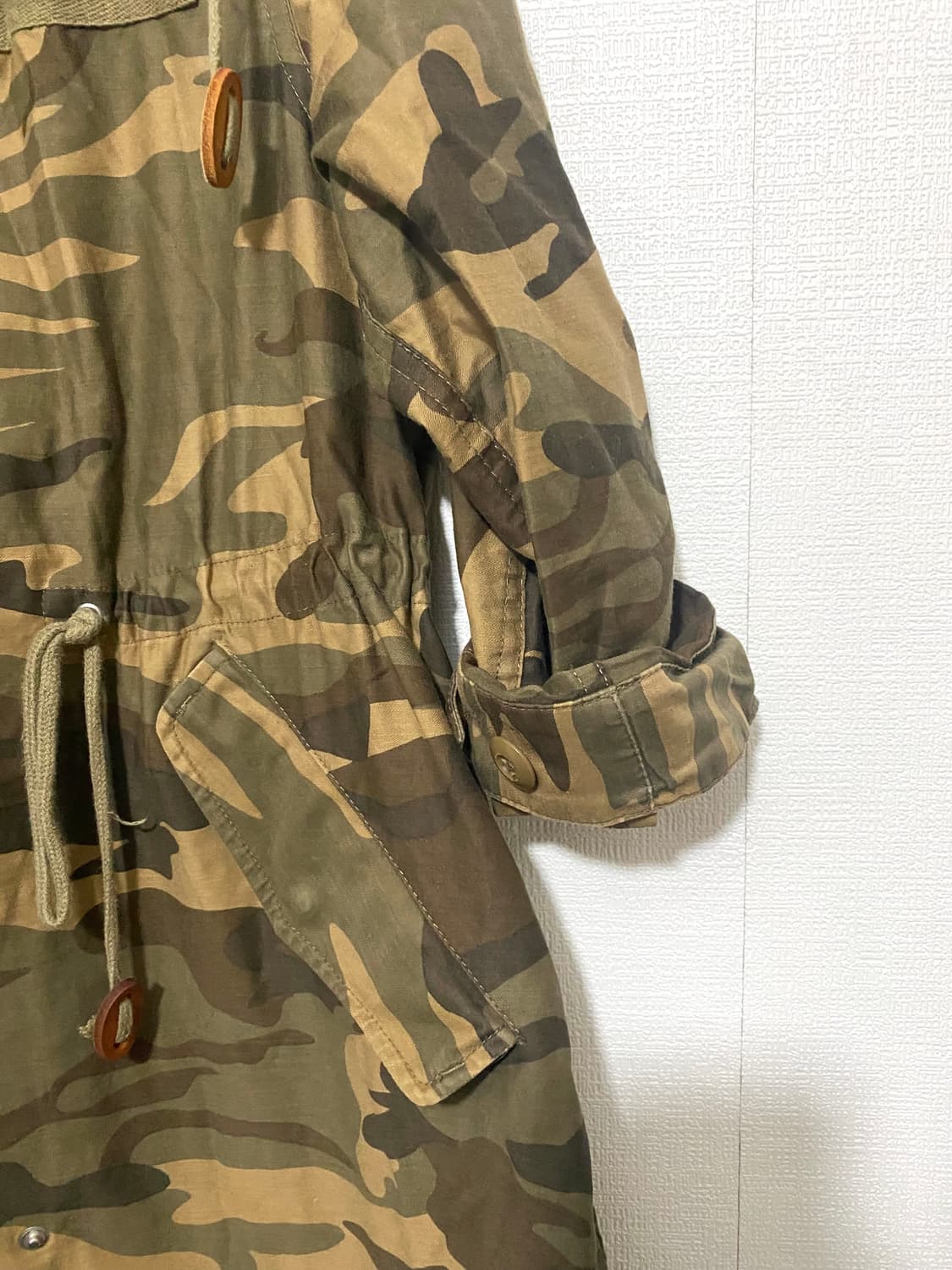 아담 엣 로페 후드 야상 점퍼 상품이미지3