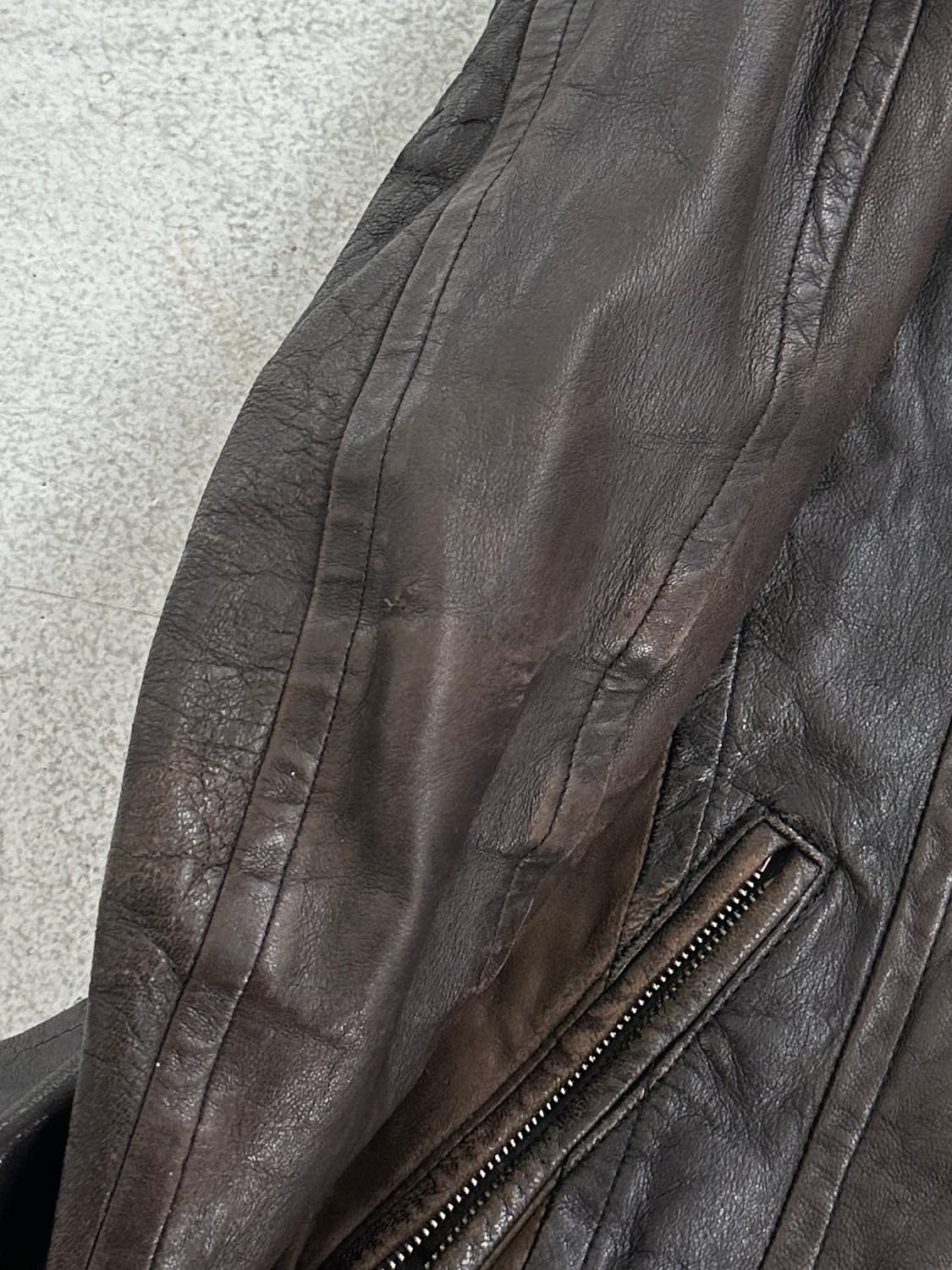 09ss 율리우스 바이커 레더 자켓 상품이미지7