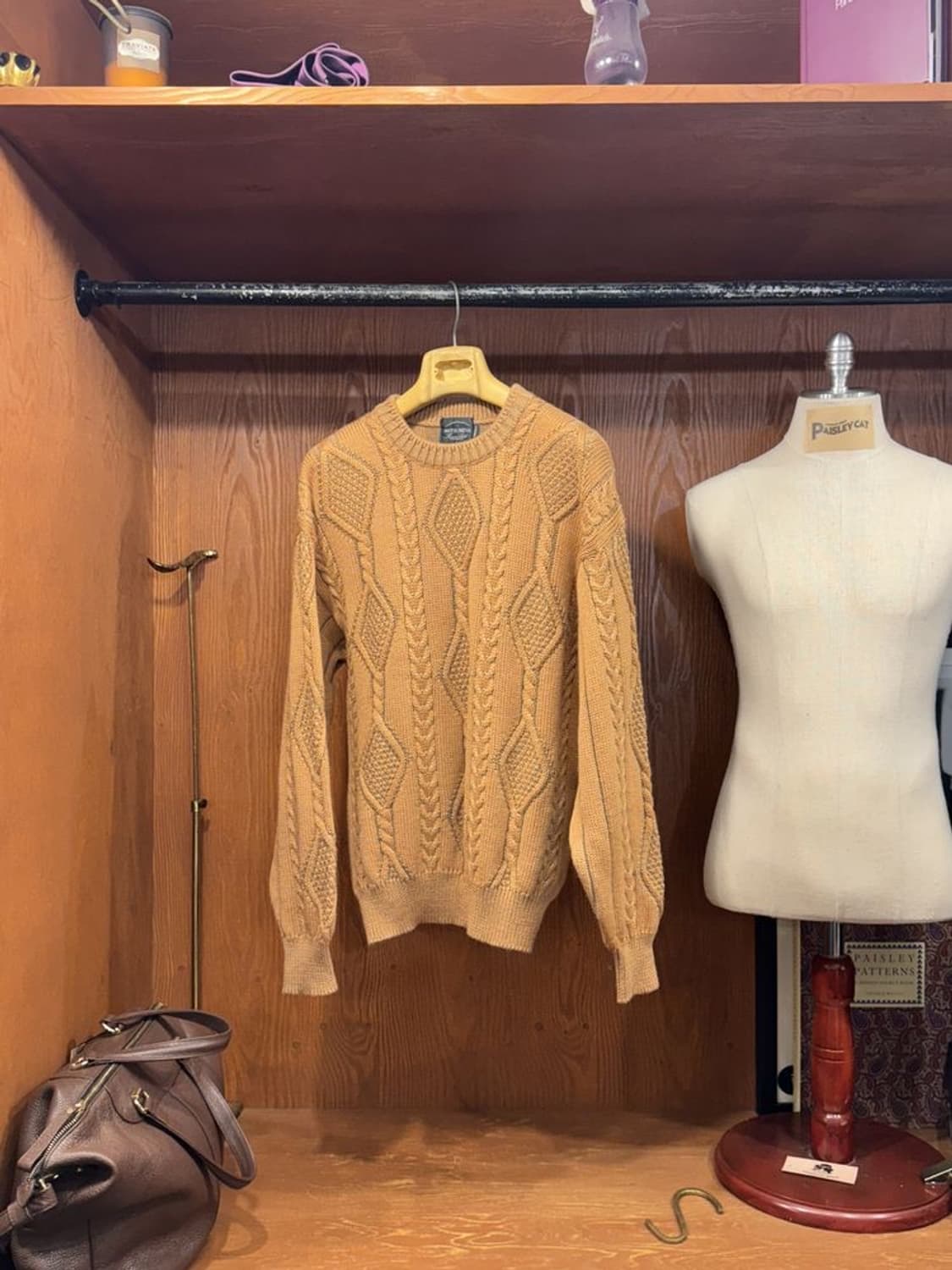 미츠마인 케이블 니트 상품이미지1