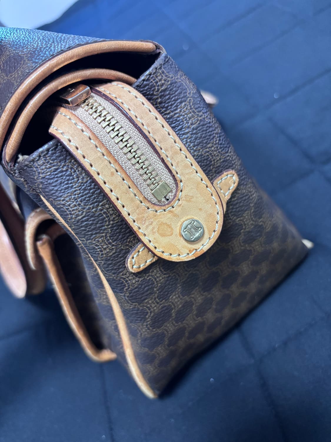 셀린느 빈티지 트리오페 마카담 토트백 숄더백 상품이미지4