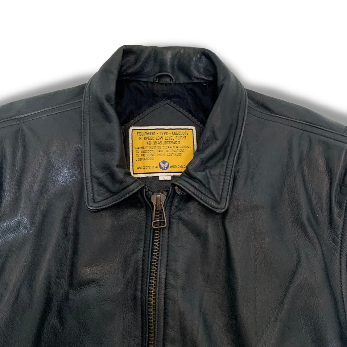 90s vintage A2 leather jacket 상품이미지2