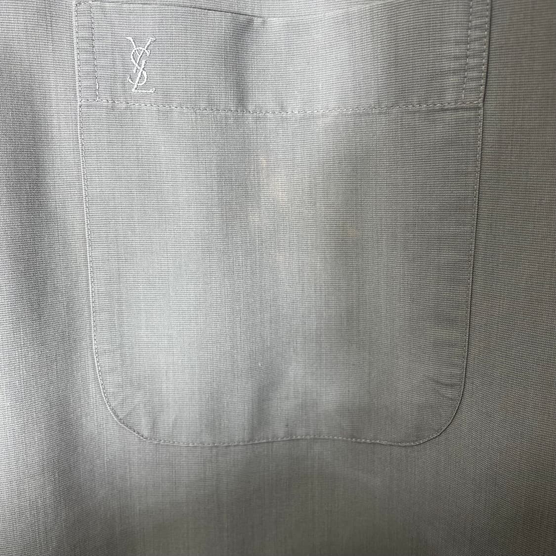 입생로랑 그레이 셔츠 XL 상품이미지4