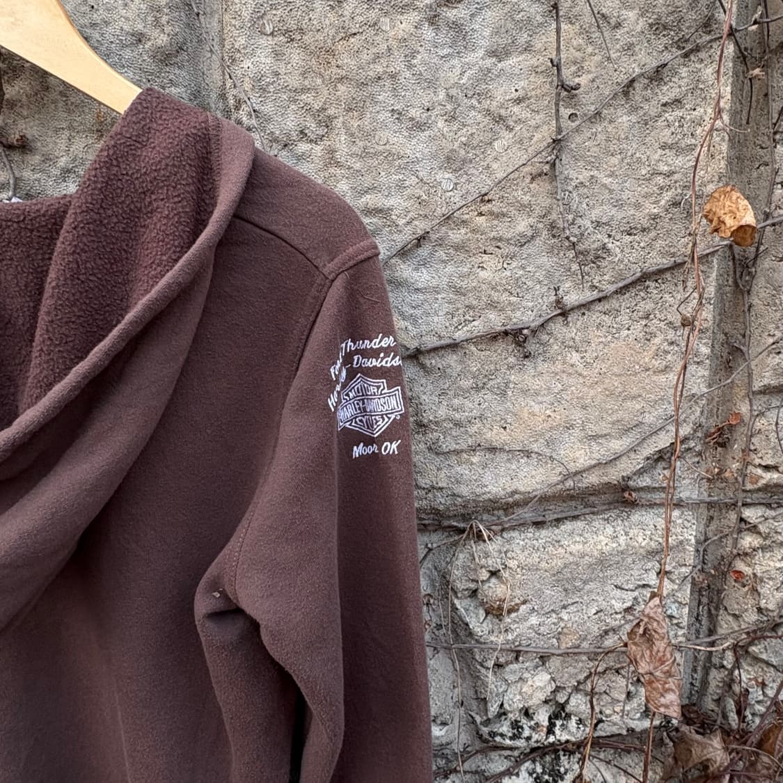 Harley davidson 할리데이비슨 110주년 Y2k 빈티지 후드 상품이미지3