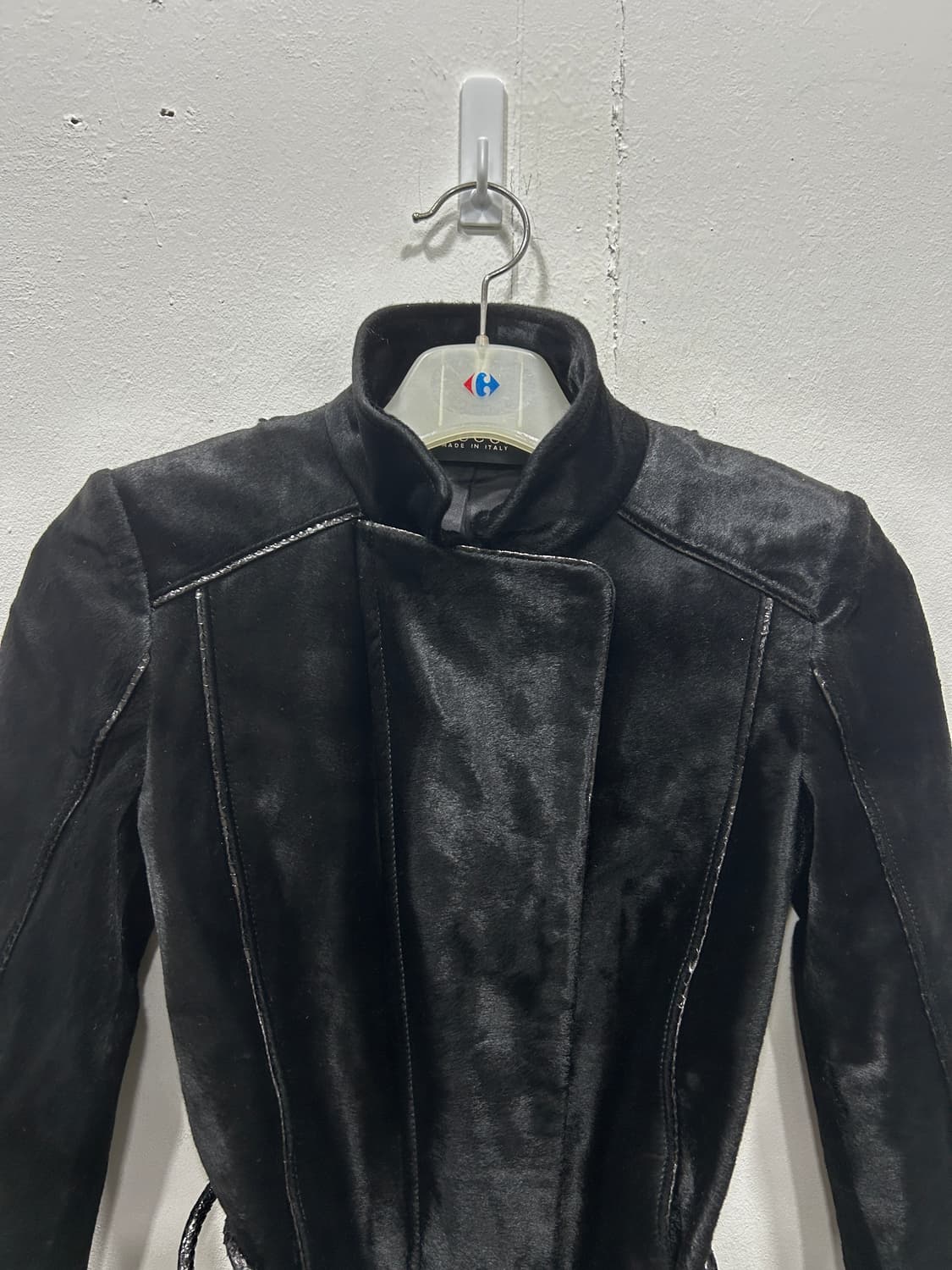 구찌 소가죽 실크 벨티드 집업 자켓 38사이즈 xs 상품이미지3