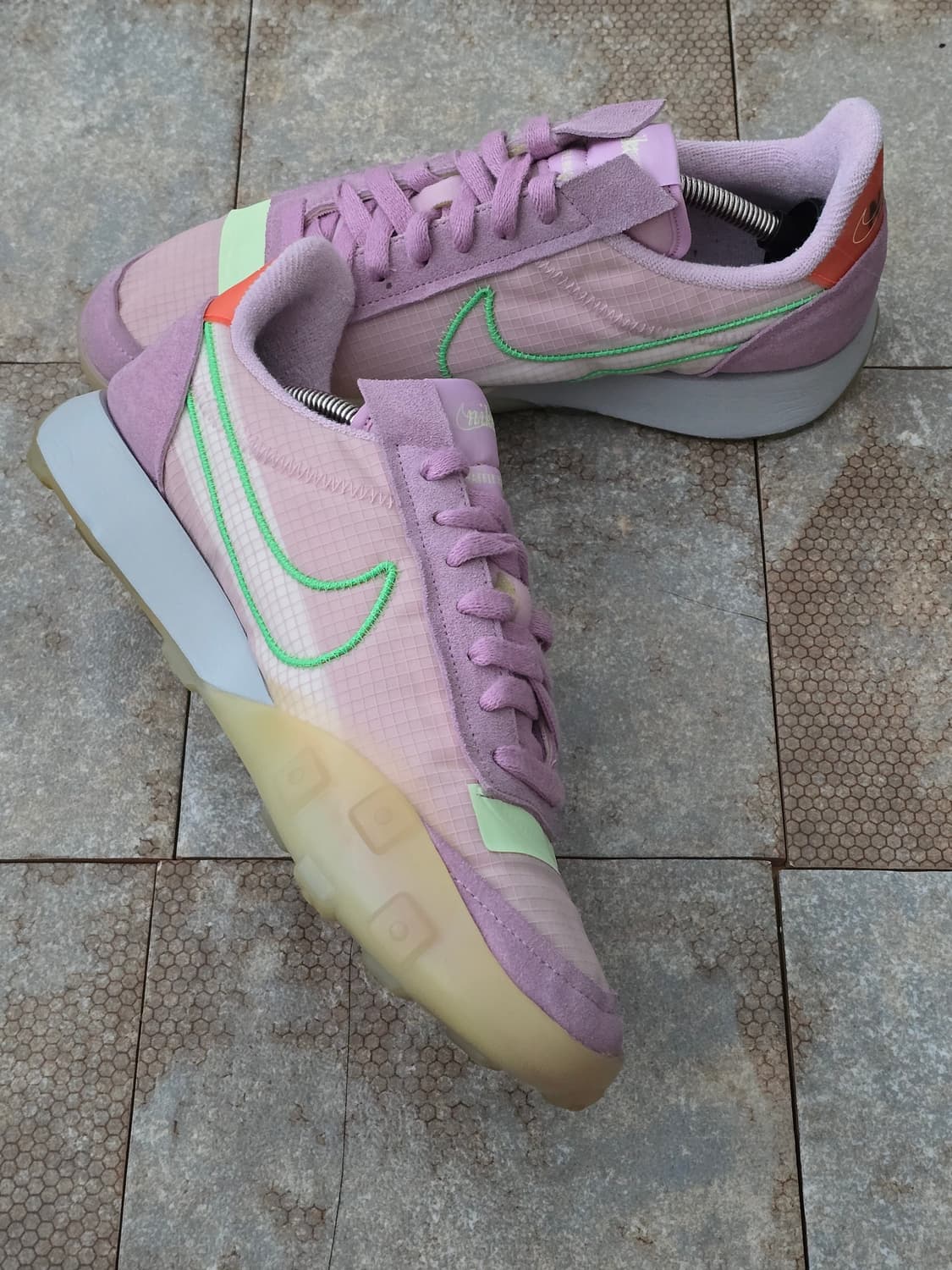 (265)나이키 와플 레이서 2x 아크틱 핑크 상품이미지4