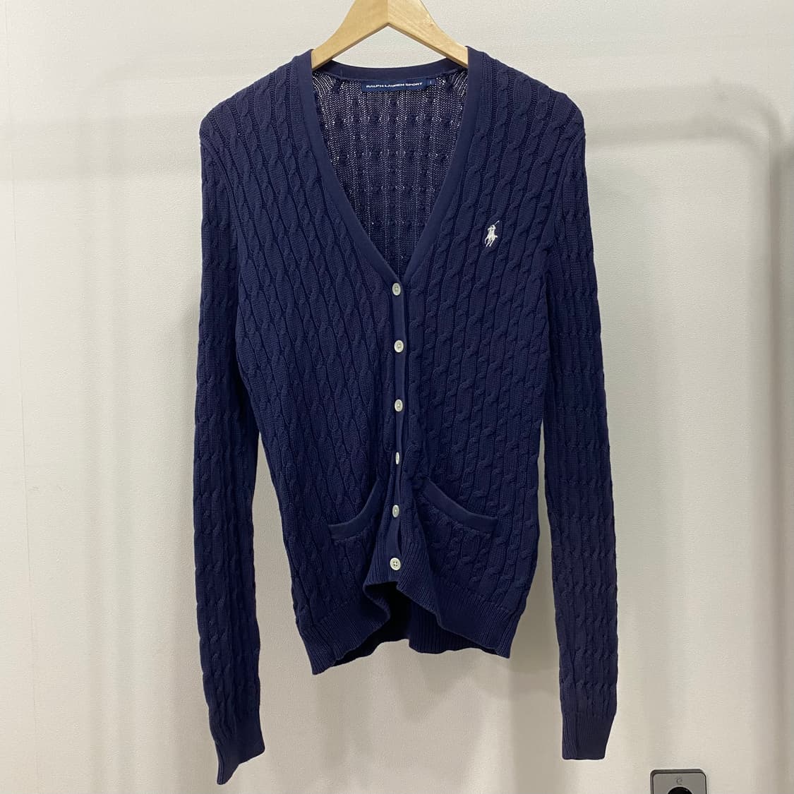 폴로 랄프로렌 코튼 케이블 가디건 상품이미지1