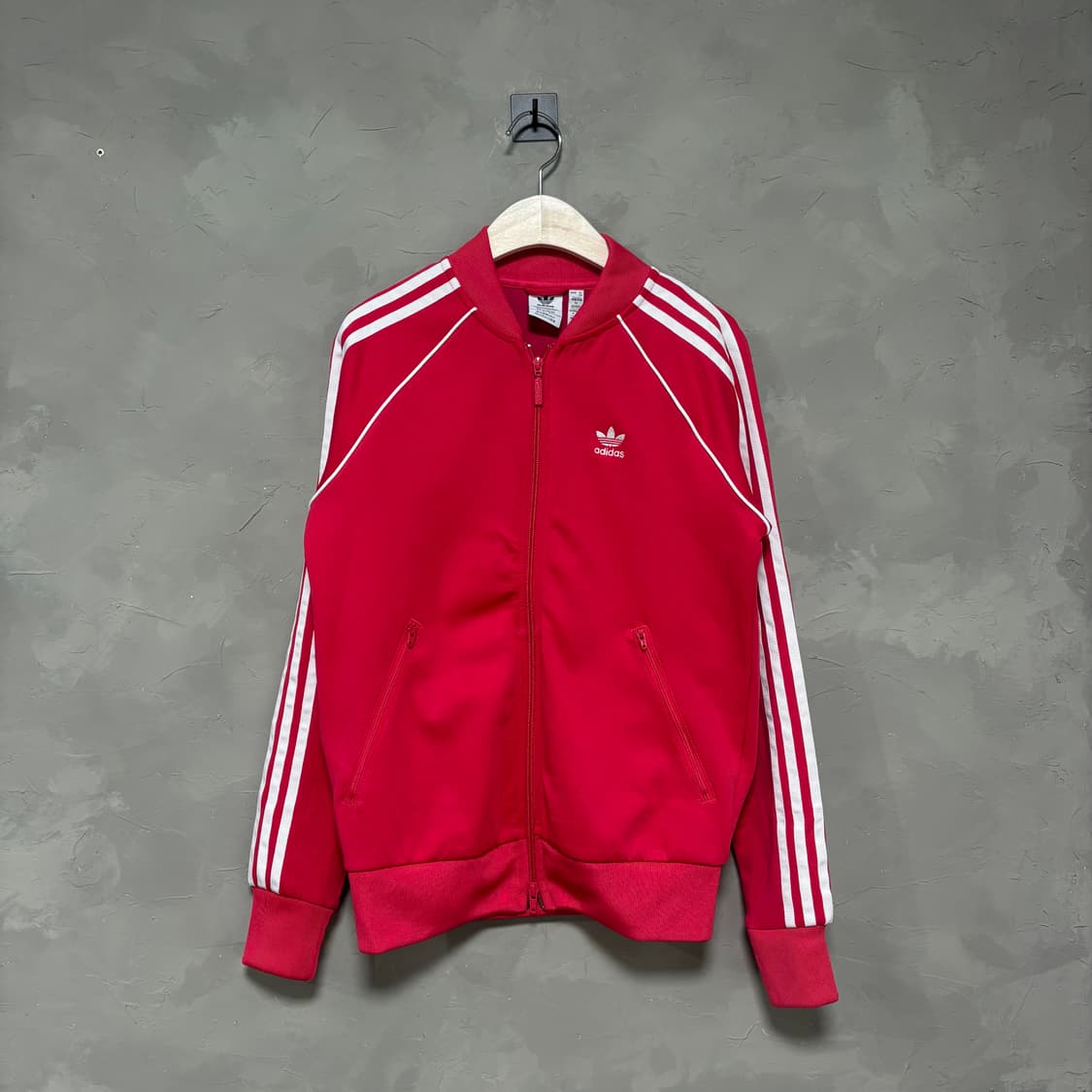 아디다스 슈퍼스타 져지 트랙탑 핑크 상품이미지1