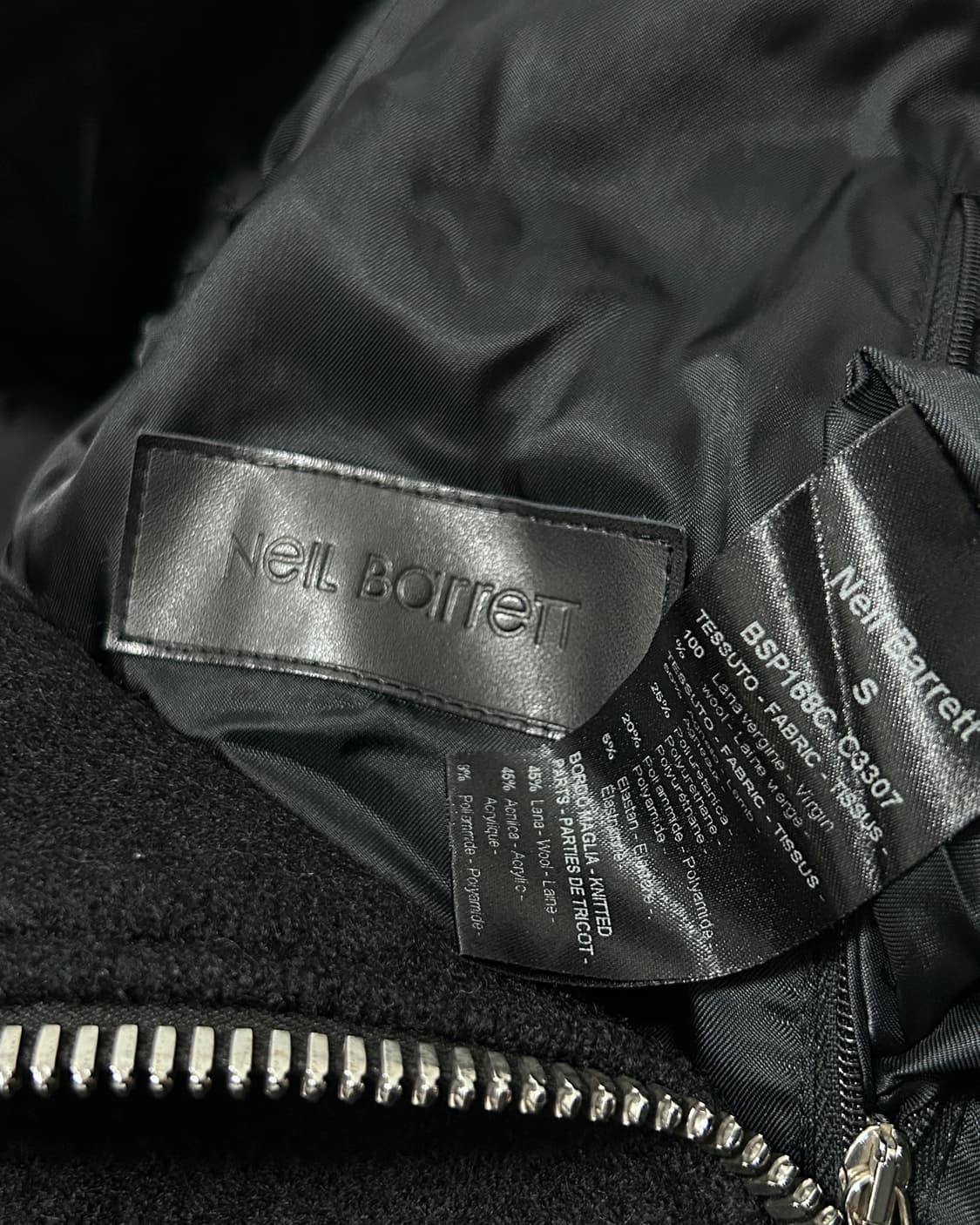 닐바렛 더블 짚 넥 스타디움 자켓 상품이미지7