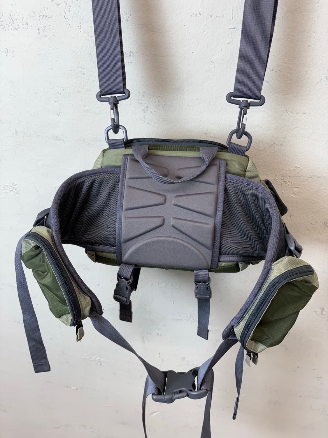 엘엘빈 L.L.Bean 빈티지 피싱 크로스백 그린 상품이미지5